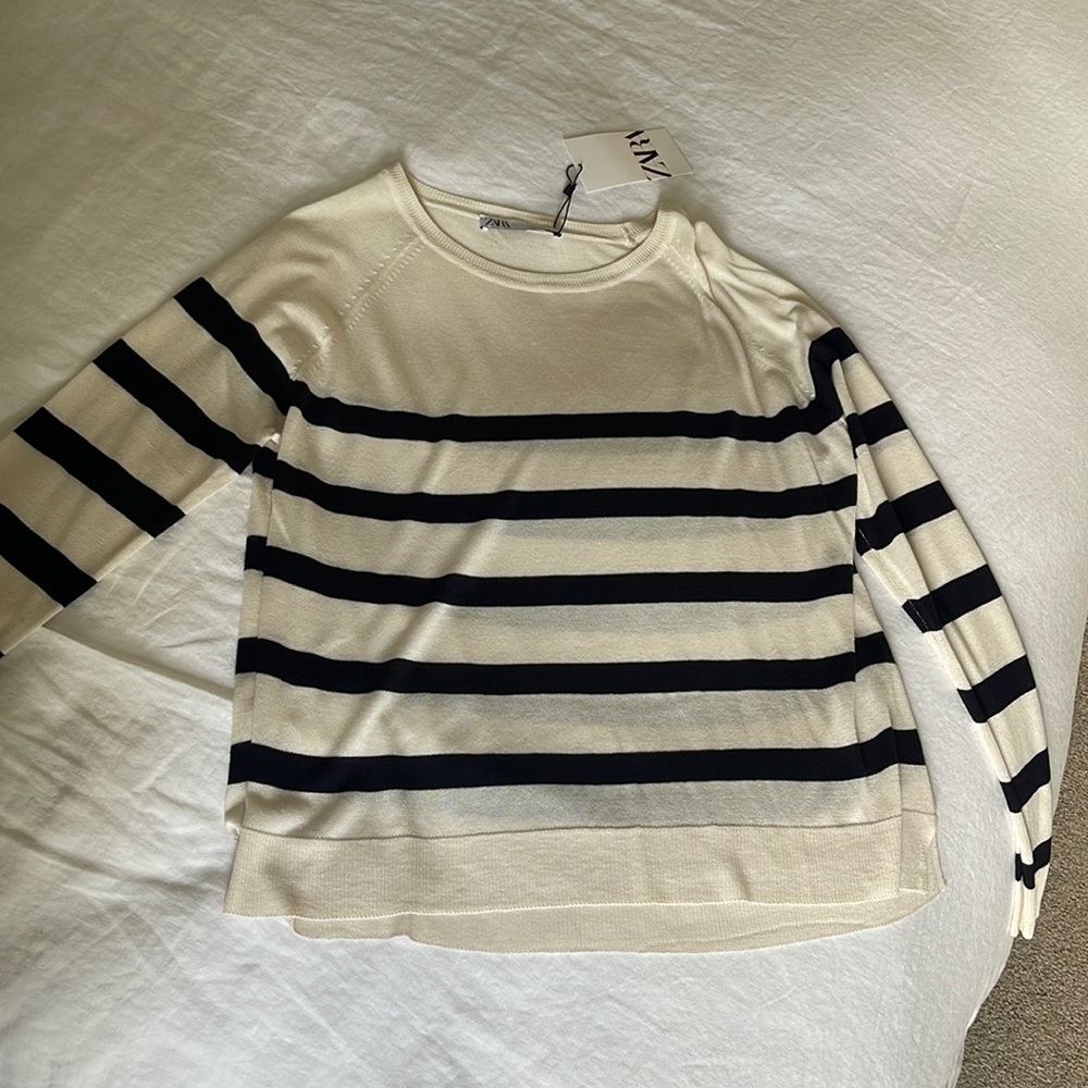 Zara striped pullover